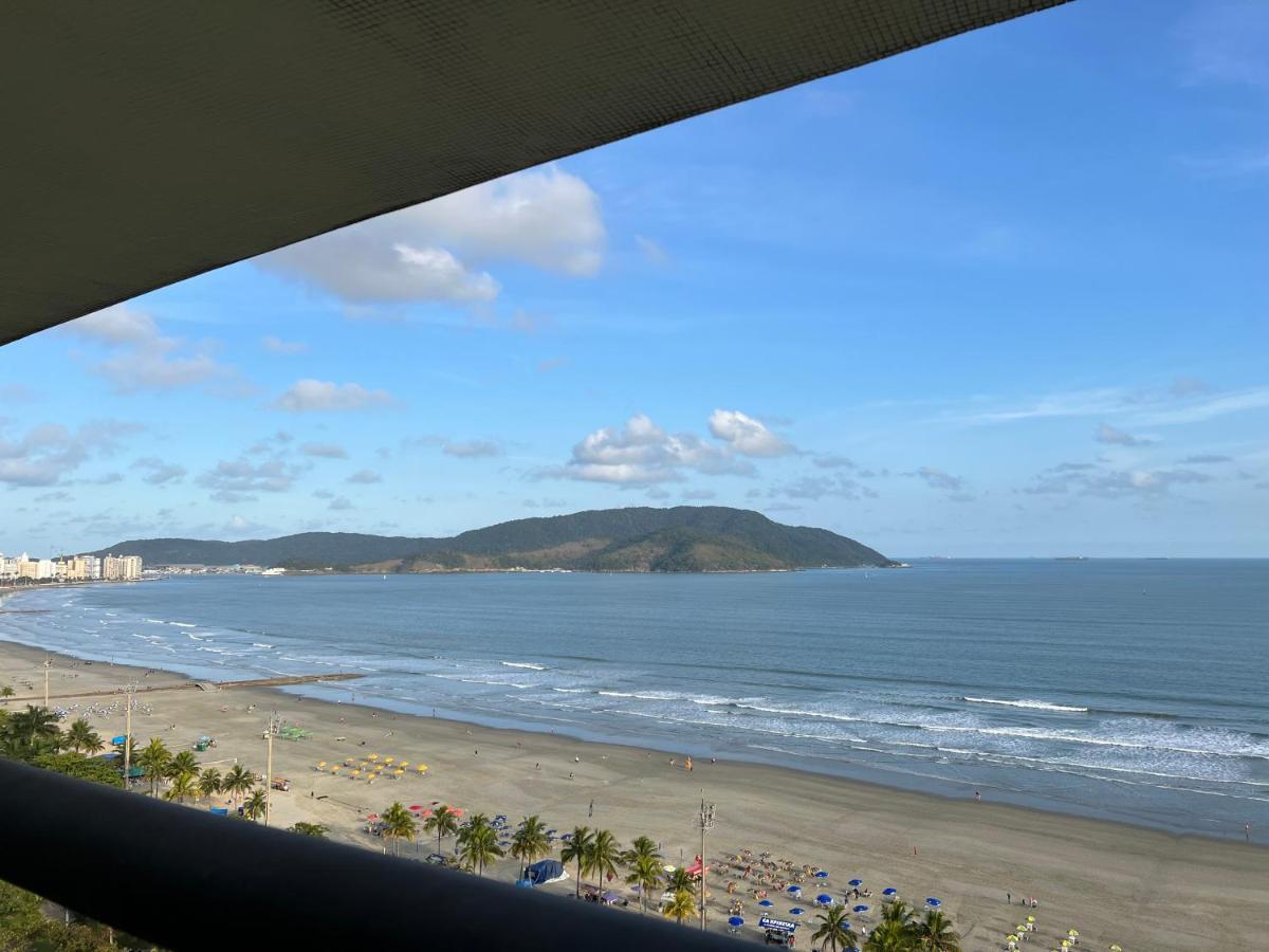 Condominio Iconico Boqueirao - Vista Lateral Do Mar Santos  Bagian luar foto