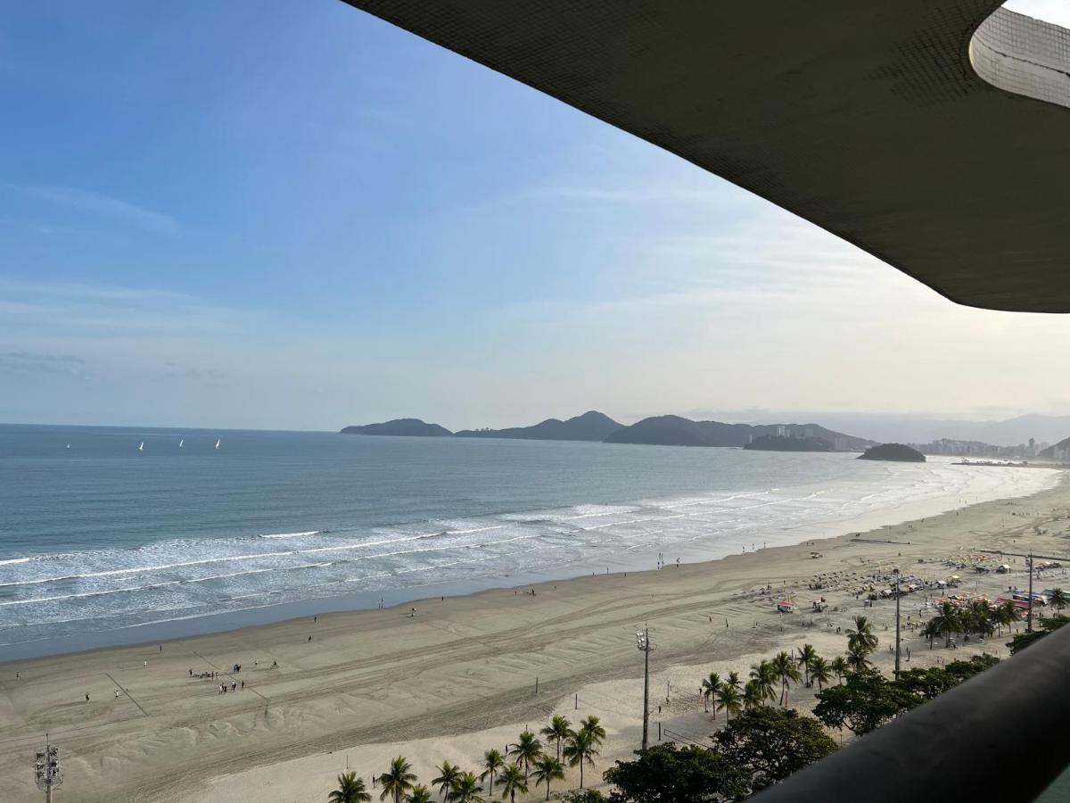 Condominio Iconico Boqueirao - Vista Lateral Do Mar Santos  Bagian luar foto